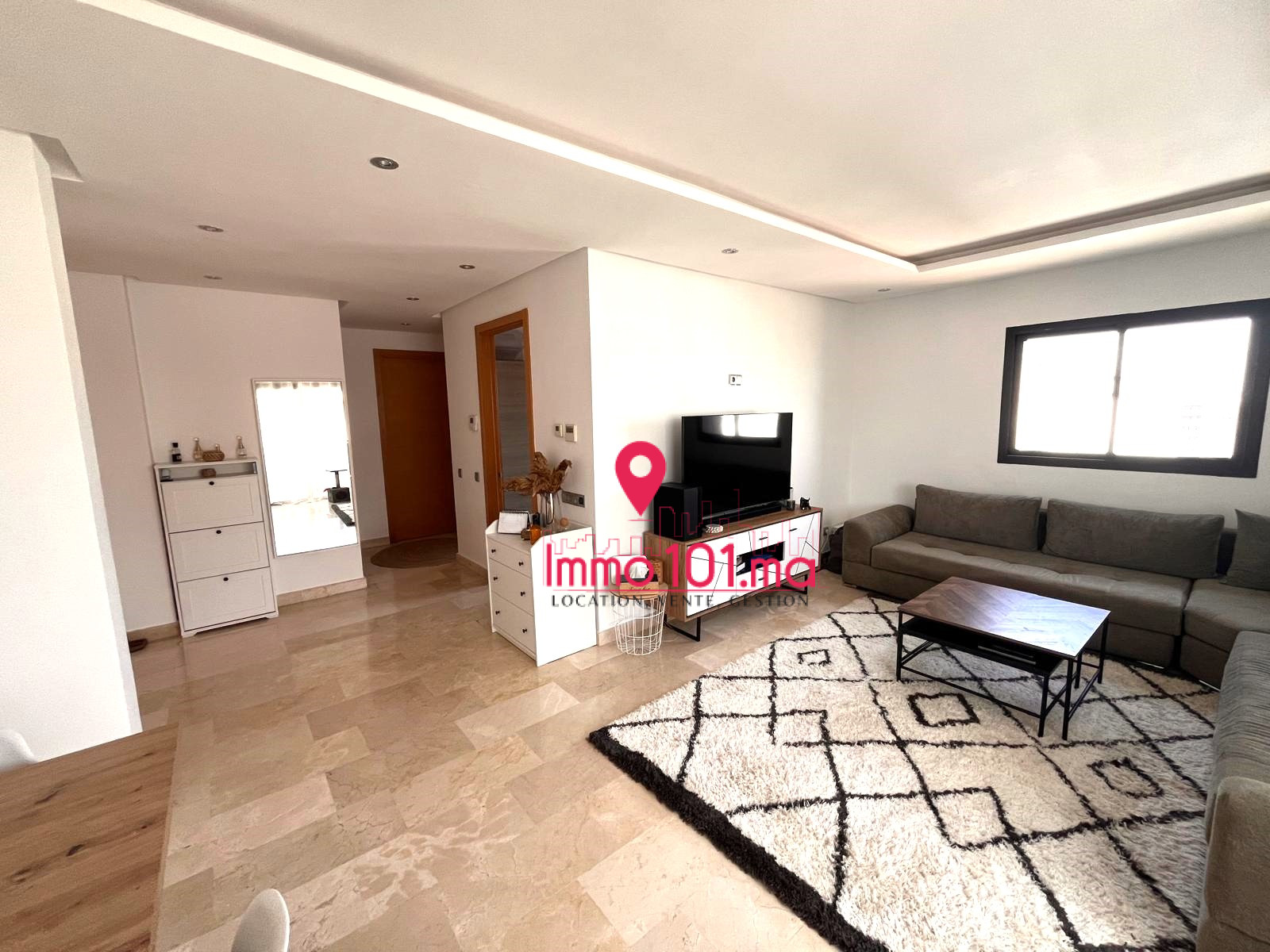 Location appartement meublé à Prestigia – Hay Riad ZLLAM2500